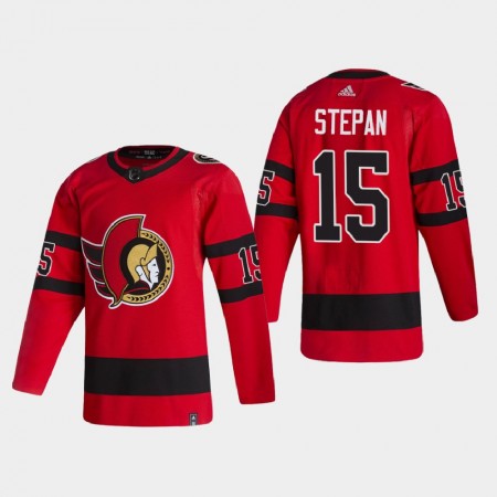 Herren Eishockey Ottawa Senators Trikot Derek Stepan 15 2020-21 Reverse Retro Authentic